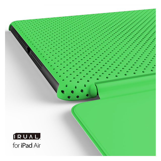 【iPad Air(第1世代) ケース】MESH SHELL CASE MAT GREENgoods_nameサブ画像