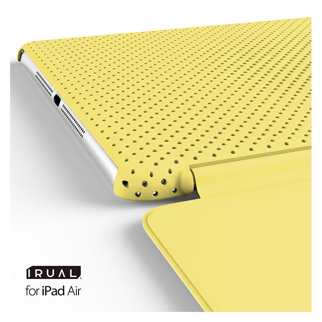 【iPad Air(第1世代) ケース】MESH SHELL CASE MAT YELLOWgoods_nameサブ画像