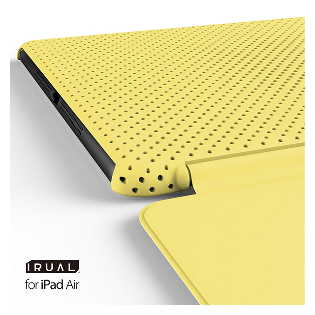 【iPad Air(第1世代) ケース】MESH SHELL CASE MAT YELLOWgoods_nameサブ画像