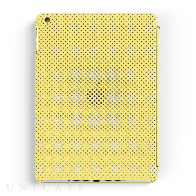 【iPad Air(第1世代) ケース】MESH SHELL CASE MAT YELLOW