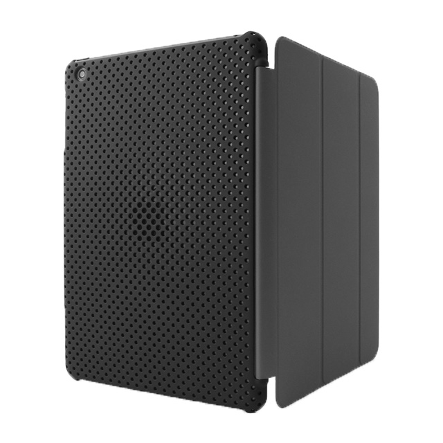 【iPad mini3/2 ケース】MESH SHELL CASE MAT BLACKサブ画像