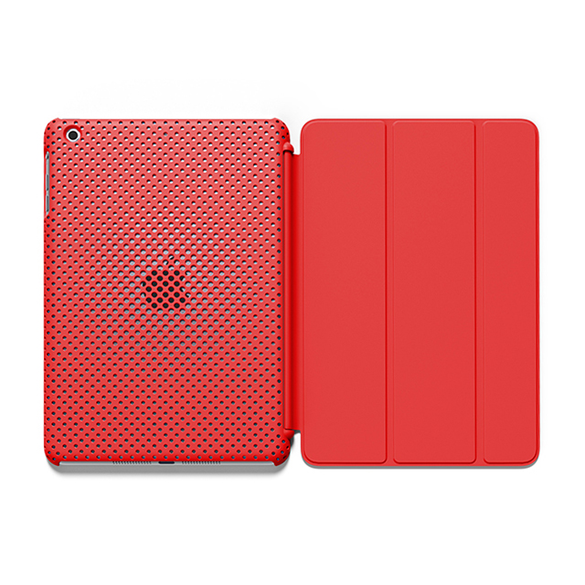 【iPad mini3/2 ケース】MESH SHELL CASE MAT REDサブ画像