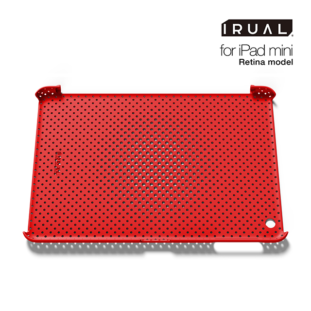 【iPad mini3/2 ケース】MESH SHELL CASE MAT REDサブ画像