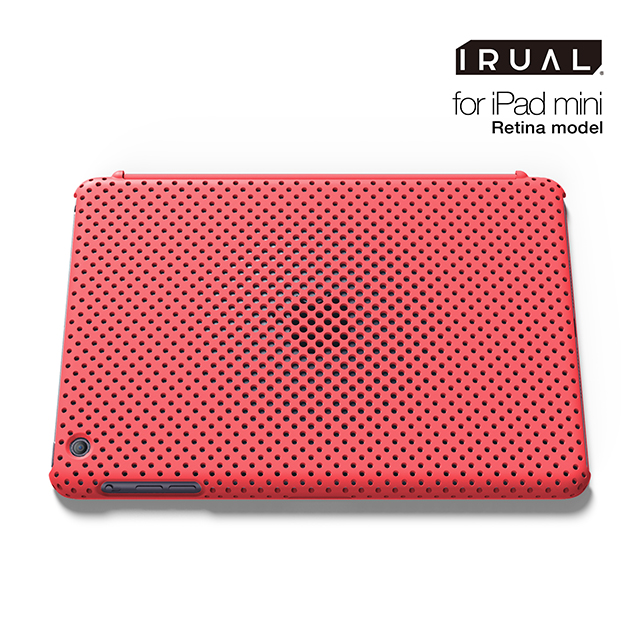 【iPad mini3/2 ケース】MESH SHELL CASE MAT PINKサブ画像