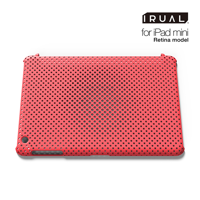 【iPad mini3/2 ケース】MESH SHELL CASE MAT PINKサブ画像