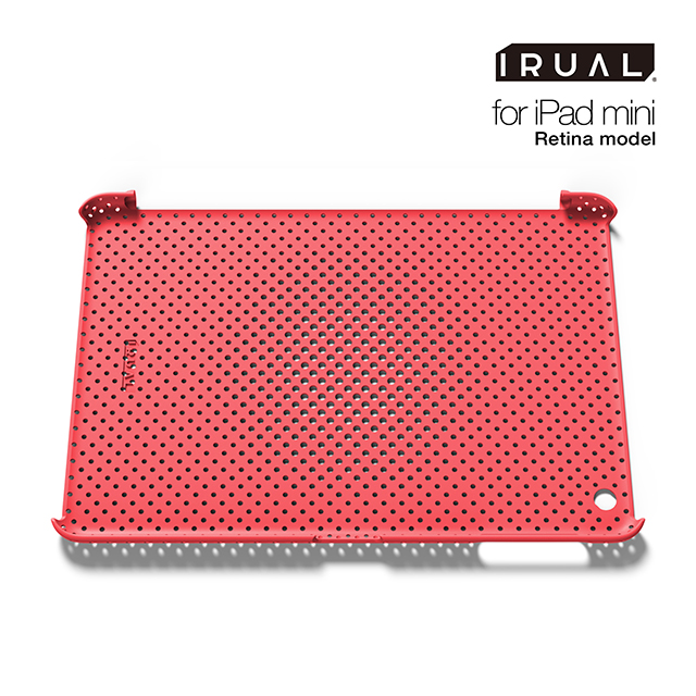 【iPad mini3/2 ケース】MESH SHELL CASE MAT PINKサブ画像