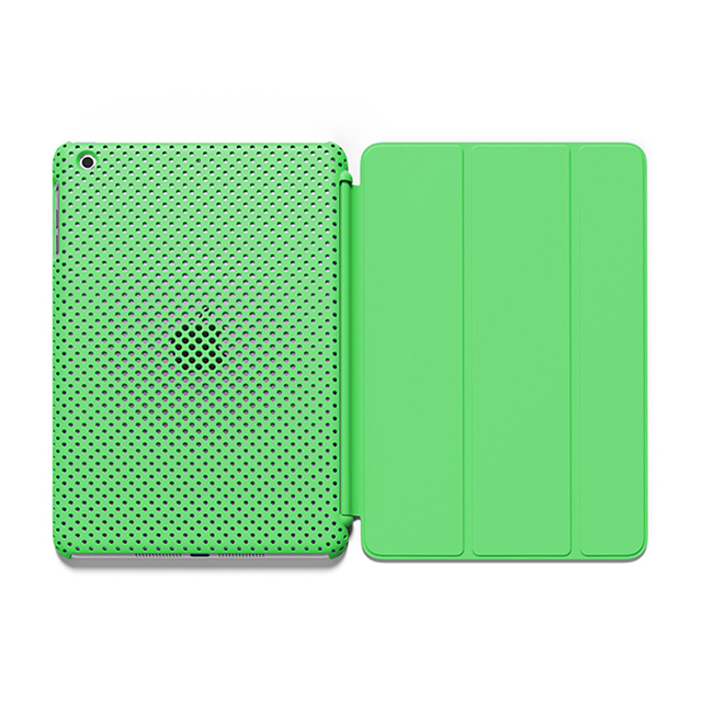 【iPad mini3/2 ケース】MESH SHELL CASE MAT GREENサブ画像