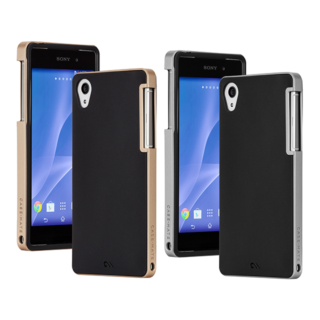 【XPERIA Z2 ケース】Slim Tough Case Black/Goldサブ画像