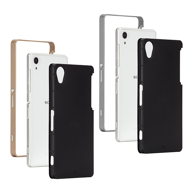 【XPERIA Z2 ケース】Slim Tough Case Black/Goldgoods_nameサブ画像