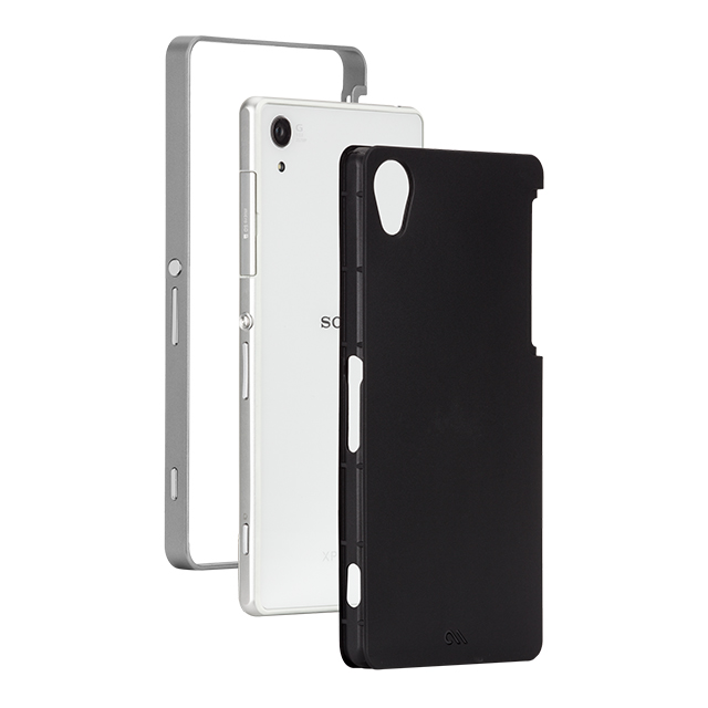 【XPERIA Z2 ケース】Slim Tough Case Black/Silvergoods_nameサブ画像