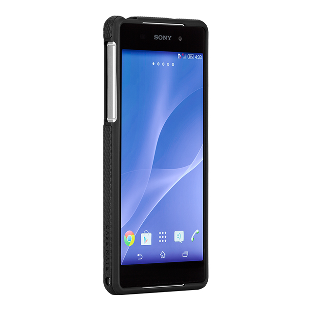 【XPERIA Z2 ケース】Hybrid Tough Case Black/Blackサブ画像