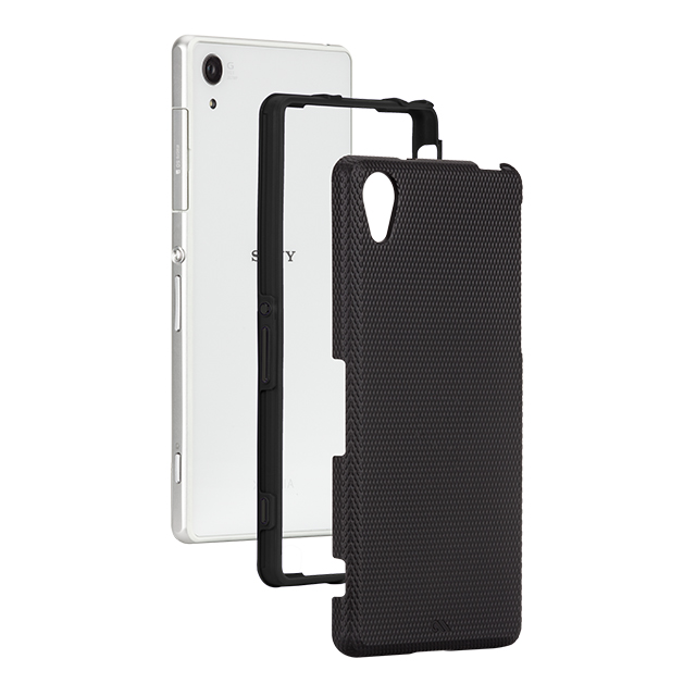 【XPERIA Z2 ケース】Hybrid Tough Case Black/Blackサブ画像