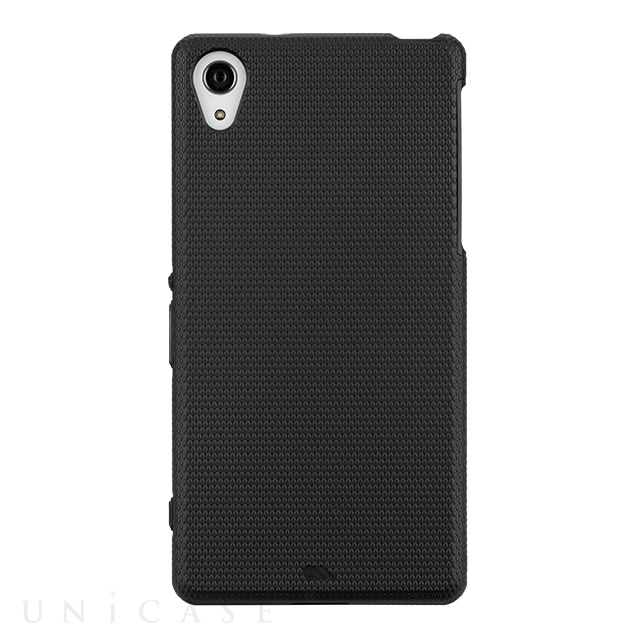 【XPERIA Z2 ケース】Hybrid Tough Case Black/Black