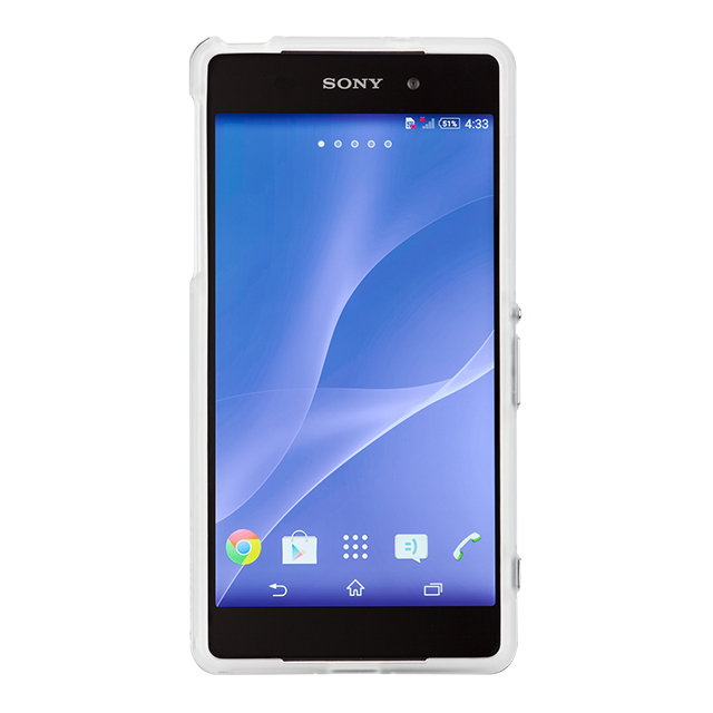 【XPERIA Z2 ケース】Hybrid Tough Naked Case Clear/Cleargoods_nameサブ画像