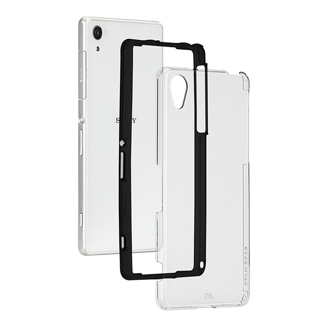 【XPERIA Z2 ケース】Hybrid Tough Naked Case Clear/Blackgoods_nameサブ画像