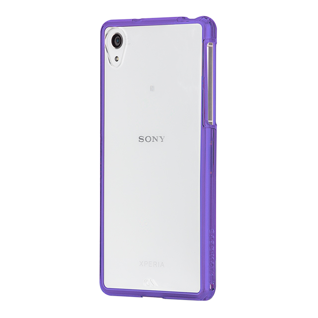 【XPERIA Z2 ケース】Hybrid Tough Naked Case Clear/Purplegoods_nameサブ画像