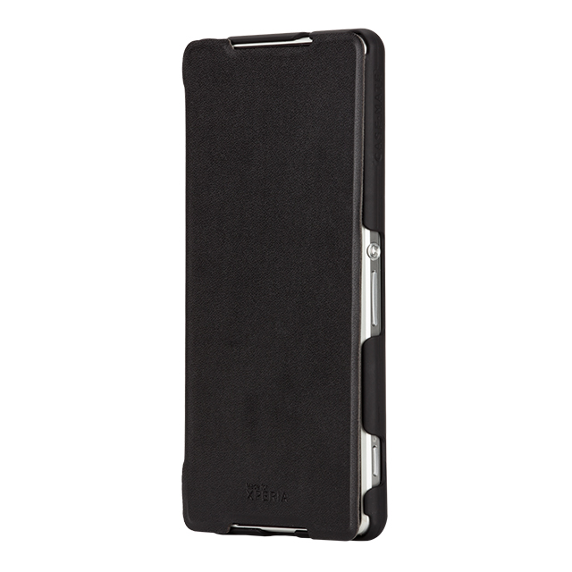 【XPERIA Z2 ケース】Slim Folio Case Blackgoods_nameサブ画像