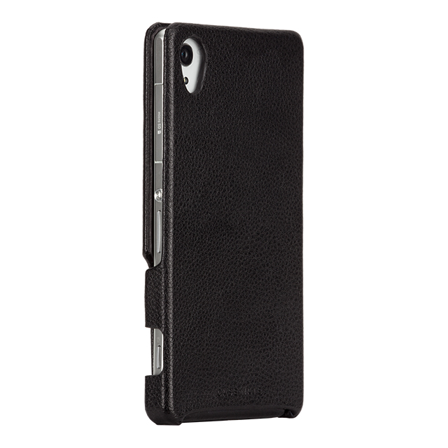 【XPERIA Z2 ケース】Signature Flip Case Blackgoods_nameサブ画像