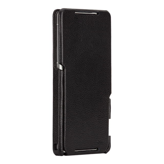 【XPERIA Z2 ケース】Signature Flip Case Blackサブ画像