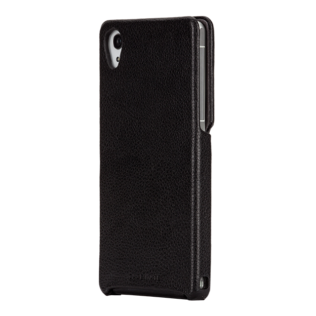 【XPERIA Z2 ケース】Signature Flip Case Blackgoods_nameサブ画像