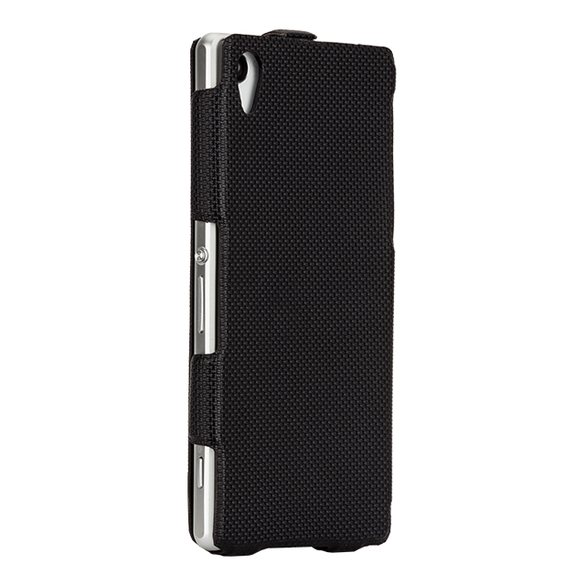 【XPERIA Z2 ケース】Slim Flip Case Blackサブ画像