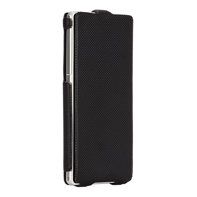 【XPERIA Z2 ケース】Slim Flip Case Blackサブ画像