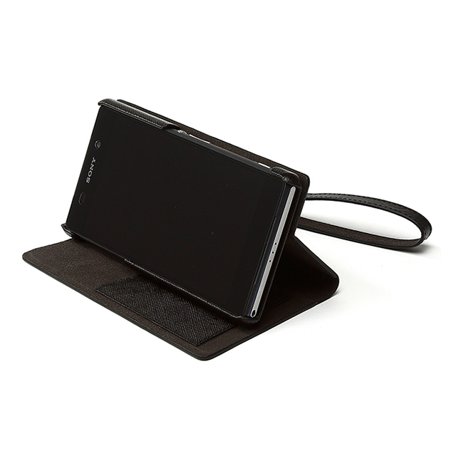 【XPERIA Z2 ケース】Prestige Minimal Diary (ブラック)goods_nameサブ画像