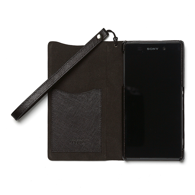 【XPERIA Z2 ケース】Prestige Minimal Diary (ブラック)goods_nameサブ画像