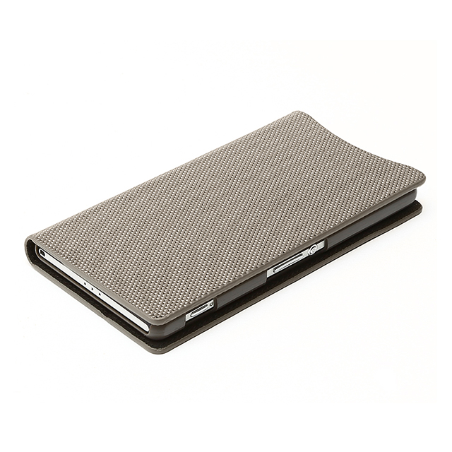 【XPERIA Z2 ケース】Masstige Metallic Diary シルバーgoods_nameサブ画像