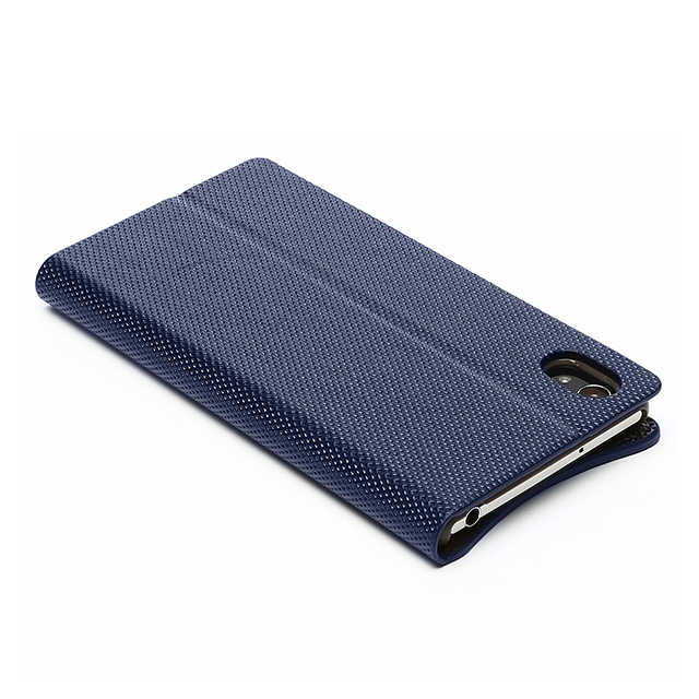 【XPERIA Z2 ケース】Masstige Metallic Diary ネイビーgoods_nameサブ画像