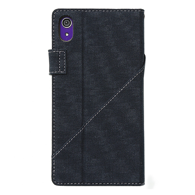 【XPERIA Z2 ケース】Cambridge Diary ネイビーgoods_nameサブ画像