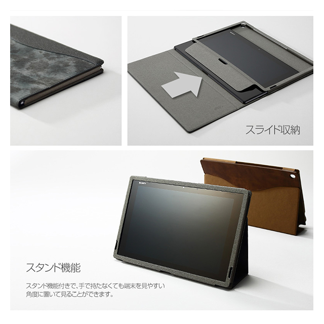 【XPERIA Z2 Tablet ケース】Camo Diary グリーンgoods_nameサブ画像