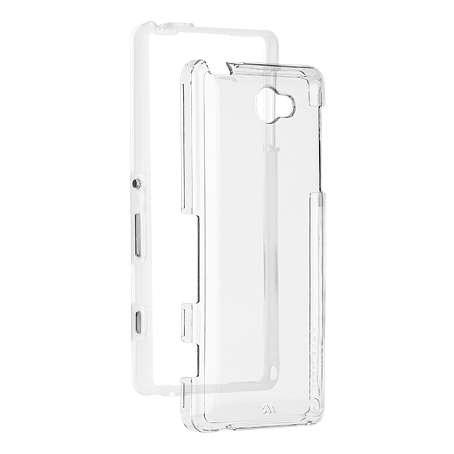 【XPERIA ZL2 ケース】Hybrid Tough Naked Case Clear/Cleargoods_nameサブ画像