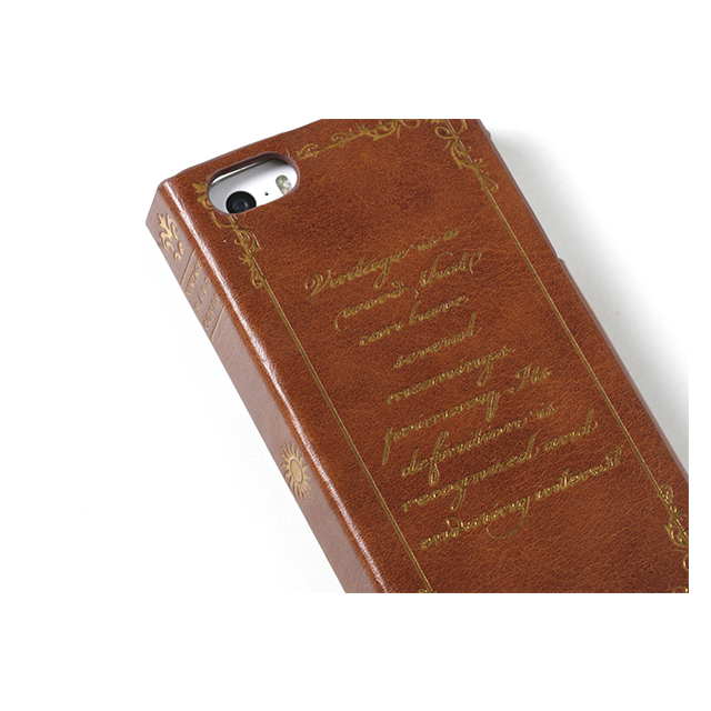 【iPhoneSE(第1世代)/5s/5c/5 ケース】Vintage Hardcover Case (ブラウン)goods_nameサブ画像