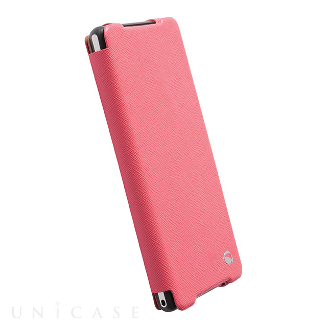 【XPERIA Z2 ケース】FlipCase Malmo Pink