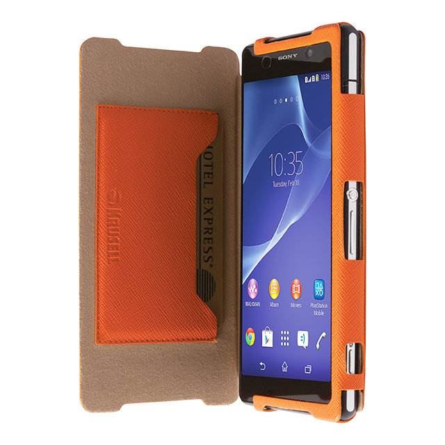 【XPERIA Z2 ケース】FlipCase Malmo Orangegoods_nameサブ画像