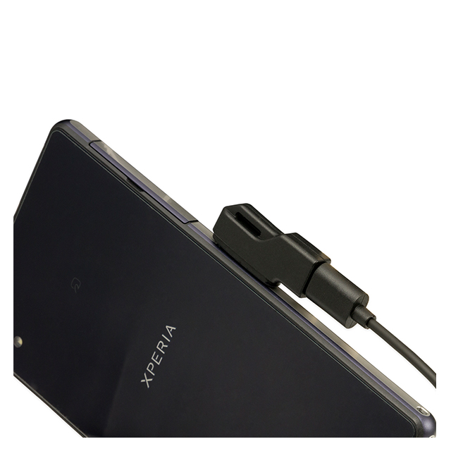 TRAVEL BIZ Xperia micro USB Magnet Adapter Blackgoods_nameサブ画像