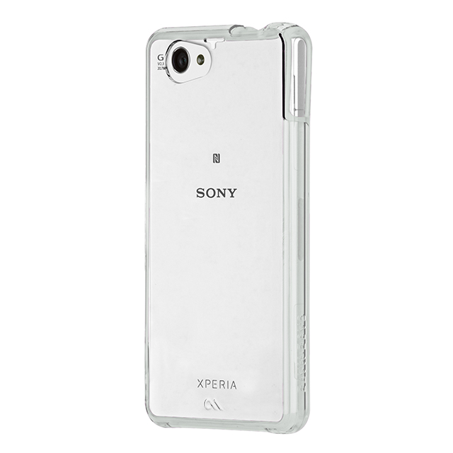 【XPERIA A2/Z1 f ケース】Hybrid Tough Naked Case Clear/Clearサブ画像