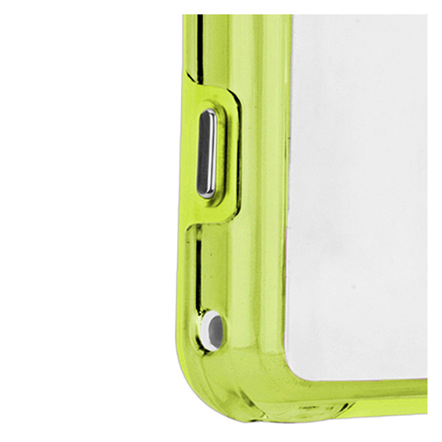 【XPERIA A2/Z1 f ケース】Hybrid Tough Naked Case Clear/Limegoods_nameサブ画像