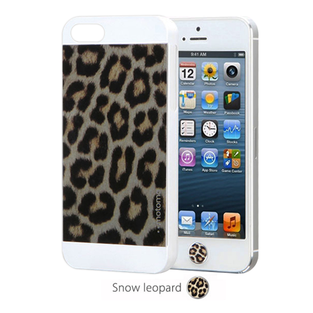 【iPhone5s/5 ケース】INO METAL SAFARI CASE (Snow Leopard White)goods_nameサブ画像