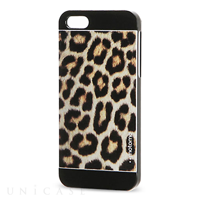 【iPhone5s/5 ケース】INO METAL SAFARI CASE (Snow Leopard Black)