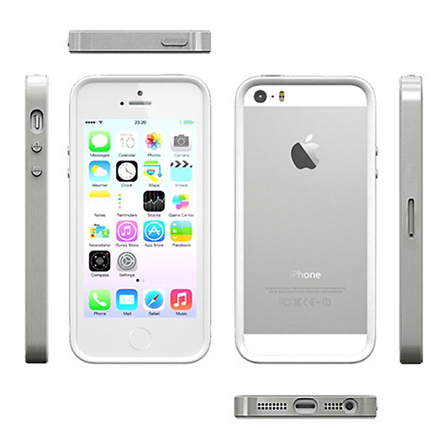 【iPhoneSE(第1世代)/5s/5 ケース】Alloy X MONO (Silver)サブ画像