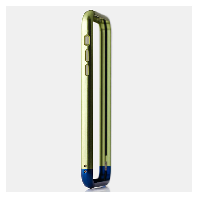 【iPhoneSE(第1世代)/5s/5 ケース】Duralumin Bumper (Lime×Blue)goods_nameサブ画像