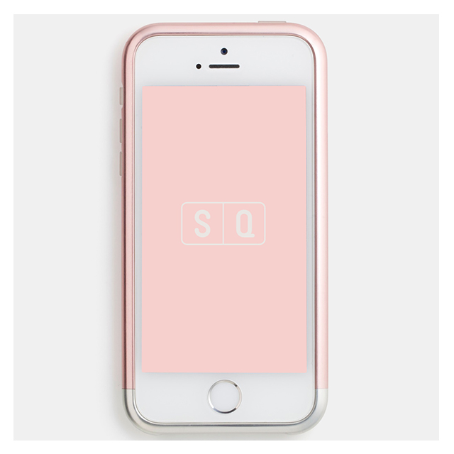 【iPhoneSE(第1世代)/5s/5 ケース】Duralumin Bumper (Pink×Silver)goods_nameサブ画像