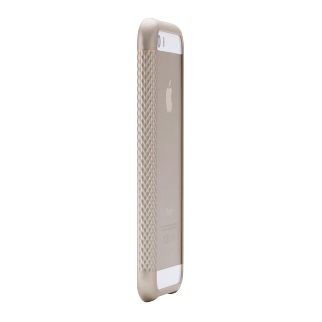 【iPhoneSE(第1世代)/5s/5 ケース】Duralumin Bumper Quattro (Gold)サブ画像