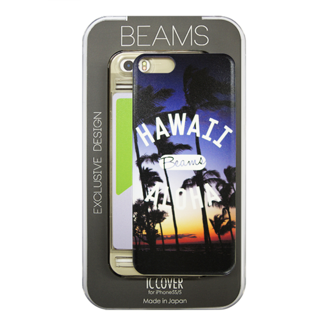 【iPhoneSE(第1世代)/5s/5 ケース】都市シリーズ Designed by 「BEAMS」 ハワイサブ画像