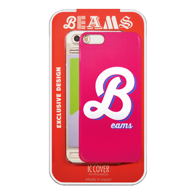 【iPhoneSE(第1世代)/5s/5 ケース】アルファベットシリーズ Designed by 「BEAMS」 ”B”goods_nameサブ画像