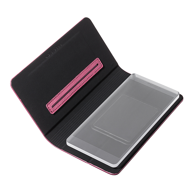 【マルチ スマホケース】Multi PU Leather Case ”EveryCa” LC234 for Smartphone (ピンク)サブ画像