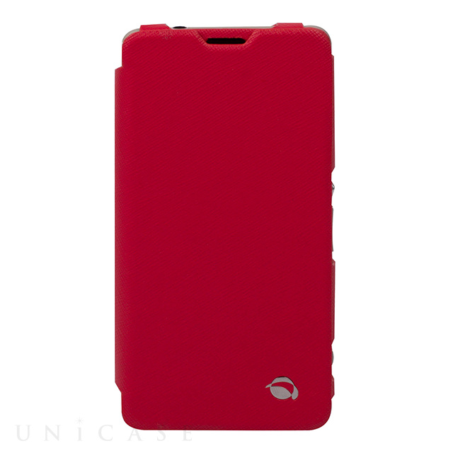 【XPERIA A2 ケース】FlipCase Malmo Red