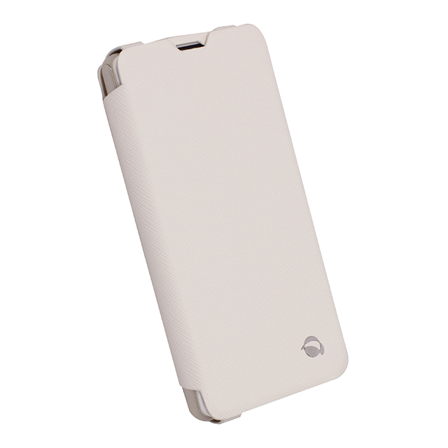 【XPERIA A2 ケース】FlipCase Malmo Whiteサブ画像